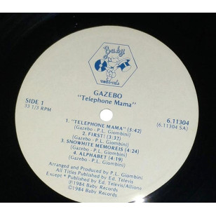 Gazebo -Telephone Mama 1984 Hong Kong Vinyl LP ***READY TO SHIP from Hong Kong***